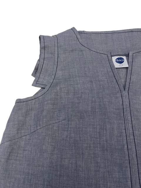 Cecelia linen Top (grey)