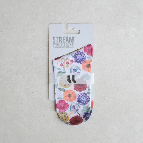 Summer flower socks
