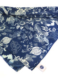 Indigo bandana- Dragon pattern