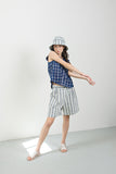 Mona top- Blue