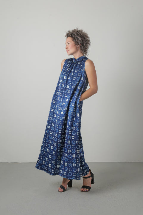 Kiku silk dress