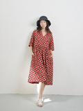 Provence brick dress