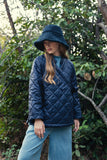 Fumiko jacket- Dark blue