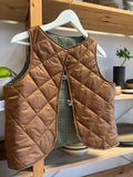 Corduroy vest (reversible)