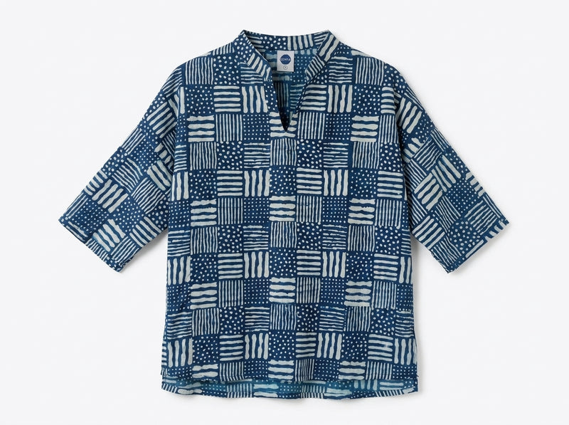 Frida indigo shirt (Copy)