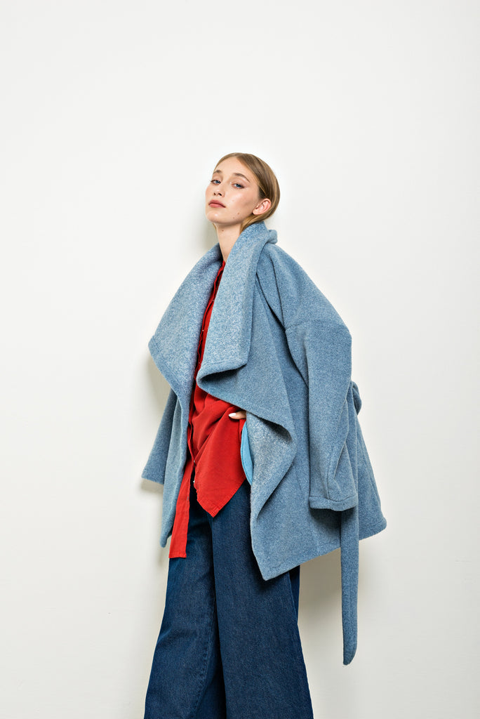 Zen coat- Blue