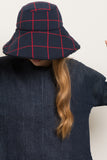 Checks Fluffy Hat